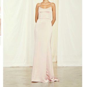 Amsale Everly Rose Quartz Dress